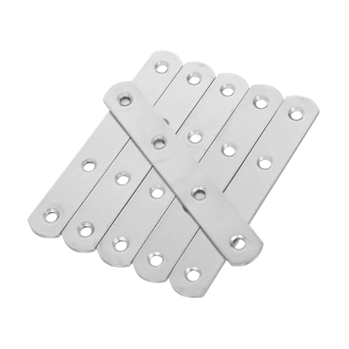 Zerodeko 6 Stück Edelstahl Flachwinkel Rostfreie Metallverbinder mit Schrauben für Möbelreparatur Robuste Gerade Halterung Wetterbeständig Langlebig Elegant Zerodeko 6 Stück Edelstahl Flachwinkel Rostfreie Metallverbinder mit Schrauben für Möbelreparatur Robuste Gerade Halterung Wetterbeständig Langlebig Elegant von Zerodeko