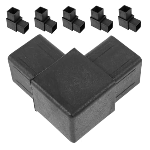 Zerodeko 6 Stück Kunststoff Rahmen-eckverbinder Rechtwinkliger Winkelverbinder für Quadratische Alurohre Stabile Verbindungsstücke für Möbel Ablagen Diy-bau Vielseitig und Leicht Zerodeko 6 Stück Kunststoff Rahmen-eckverbinder Rechtwinkliger Winkelverbinder für Quadratische Alurohre Stabile Verbindungsstücke für Möbel Ablagen Diy-bau Vielseitig und Leicht von Zerodeko