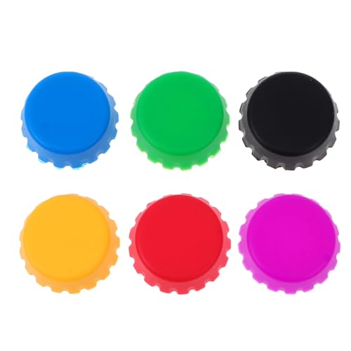Zerodeko 6 Stück Silikon Weinverschlüsse Für Flaschen Mehrzweck Abdeckungen Langlebige Stopfen Für Weinflaschen Bierflaschen Und Gewürzflaschen Farbenfroh Und Effektiv Zur von Zerodeko
