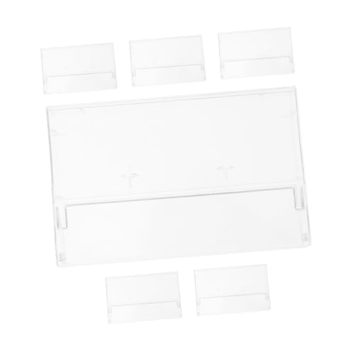 Zerodeko 6 Stück Teiliges Transparente Kassettentafeln Kunststoff Aufbewahrungsboxen für Tonbandkassetten Schützende und Dekorative Hüllen zur Sicheren Aufnahme und Übersichtlichen Zerodeko 6 Stück Teiliges Transparente Kassettentafeln Kunststoff Aufbewahrungsboxen für Tonbandkassetten Schützende und Dekorative Hüllen zur Sicheren Aufnahme und Übersichtlichen von Zerodeko