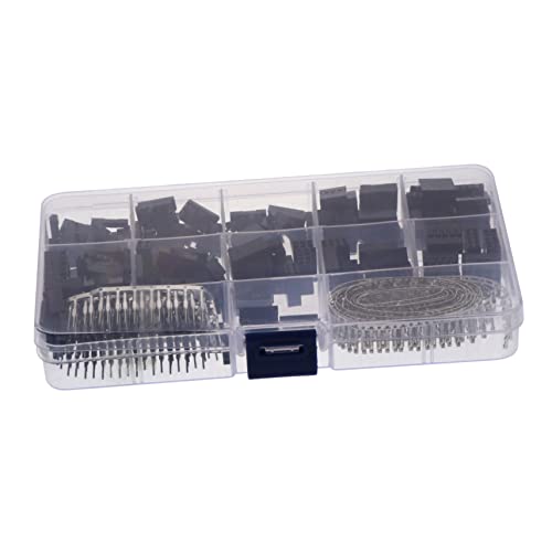 Zerodeko 610Stücke Kunststoffdraht Kit mit Jumper Kabel Terminals Sortiert Praktischem Gehäuse Kompatibel mit Breadboard Pin Verbindern Steckdosen Einfach zu Verwenden Zerodeko 610Stücke Kunststoffdraht Kit mit Jumper Kabel Terminals Sortiert Praktischem Gehäuse Kompatibel mit Breadboard Pin Verbindern Steckdosen Einfach zu Verwenden von Zerodeko