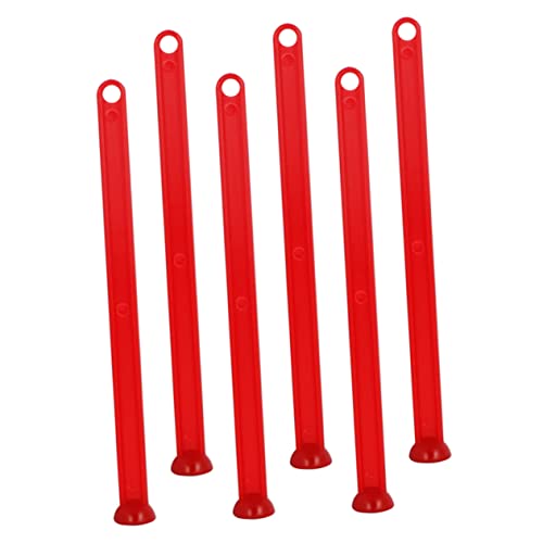 Zerodeko 6stücke Regenbogen-küchenzubehör Einmachglasheber Magnetischer Deckelheber Für Einmachgläser Verbrühungsschutz Küchenutensilien Magnetischer Glasdeckelheber Einmachzubehör Deckelhe von Zerodeko