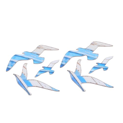 Zerodeko 6stücke Möwen Wandbehang Aus Holz Meer-dekor-Wand Kleines Möwen-dekor Nautische Wandkunst Rustikale Holzwandkunst Für Zuhause Strandparty-Dekoration Wandmontierte Möwenkunst Zerodeko 6stücke Möwen Wandbehang Aus Holz Meer-dekor-Wand Kleines Möwen-dekor Nautische Wandkunst Rustikale Holzwandkunst Für Zuhause Strandparty-Dekoration Wandmontierte Möwenkunst von Zerodeko