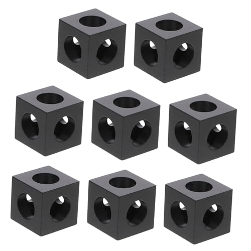 Zerodeko 8 Stück Teiliges Aluminiumlegierung Eckverbinder Kompatibel mit Serie Aluminiumprofil Robust Korrosionsbeständig Vielseitig Einsetzbar für Industrie Rahmenbau Zerodeko 8 Stück Teiliges Aluminiumlegierung Eckverbinder Kompatibel mit Serie Aluminiumprofil Robust Korrosionsbeständig Vielseitig Einsetzbar für Industrie Rahmenbau von Zerodeko