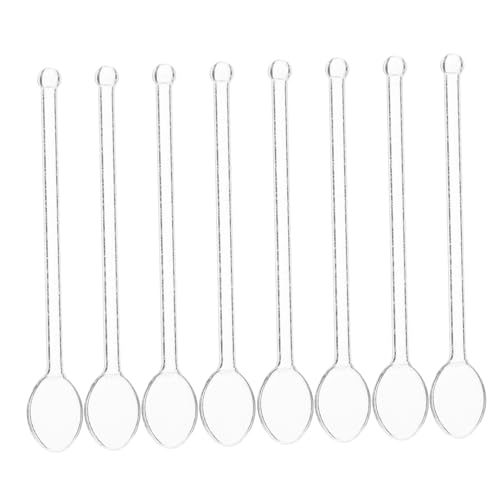 Zerodeko 8 Stück Teiliges Glasrührlöffel- Langlebige Transparente Dessert Kaffeelöffel mit Langem Griff Ergonomisch Gestaltet für Tee Saft Vielseitige Haushalts-glasbestecke Zerodeko 8 Stück Teiliges Glasrührlöffel- Langlebige Transparente Dessert Kaffeelöffel mit Langem Griff Ergonomisch Gestaltet für Tee Saft Vielseitige Haushalts-glasbestecke von Zerodeko