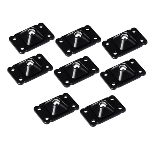 Zerodeko 8 Stück Teiliges Selbstklebende Abs Lenkrollen für Aufbewahrungsboxen und Möbel mit Hoher Tragkraft Verschleißfest Geeignet für Seitenschränke Koffer Mülltonnen Babyspielzeug und von Zerodeko