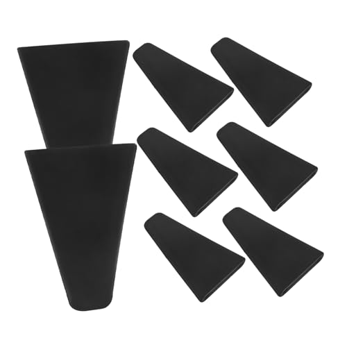 Zerodeko 8 Stück Teiliges Silikon-ersatzset Airfryer Rack Füße Schutzpuffer Rutschfest Spülmaschinenfest für Heißluftfritteuse und Dörrautomat zur Kratzschutz und Stabilität von Zerodeko