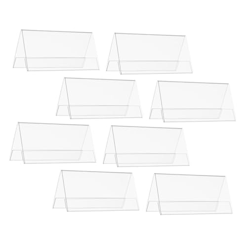 Zerodeko 8Stücke Tisch Namensschild aus Doppelseitige Platzkarten für Büro und Konferenzen Langlebig und Bruchsicher für Sitzplatzunterscheidung Zerodeko 8Stücke Tisch Namensschild aus Doppelseitige Platzkarten für Büro und Konferenzen Langlebig und Bruchsicher für Sitzplatzunterscheidung von Zerodeko
