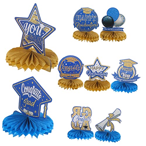 Zerodeko 9 Stück Teiliges Abschlussfeier Papier Honigwaben Tischdekoration für Graduation Party Leicht und Platzsparend für Kreative Feiern und Anlässe Zerodeko 9 Stück Teiliges Abschlussfeier Papier Honigwaben Tischdekoration für Graduation Party Leicht und Platzsparend für Kreative Feiern und Anlässe von Zerodeko