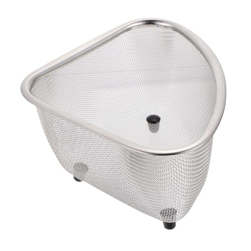 Zerodeko Abtropfgestell Für Spülbecken Ecke Korb Spüle Sieb Mesh Abtropfkorb Für Küchenspülen Obstwaschen Gemüsewaschen Abtropfgestell Für Spülbecken Ecke Korb Spüle Sieb Mesh von Zerodeko