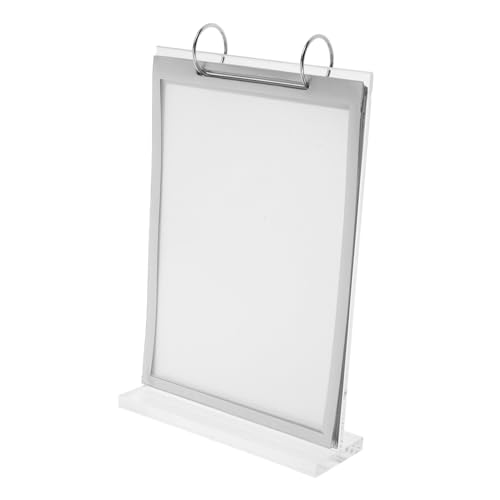 Zerodeko Acryl Flip Menühalter Transparent Tisch Aufsteller Dokumentenhalter Für Restaurant Tischkarten Display Ständer Platzsparend Einfach Montage Zerodeko Acryl Flip Menühalter Transparent Tisch Aufsteller Dokumentenhalter Für Restaurant Tischkarten Display Ständer Platzsparend Einfach Montage von Zerodeko