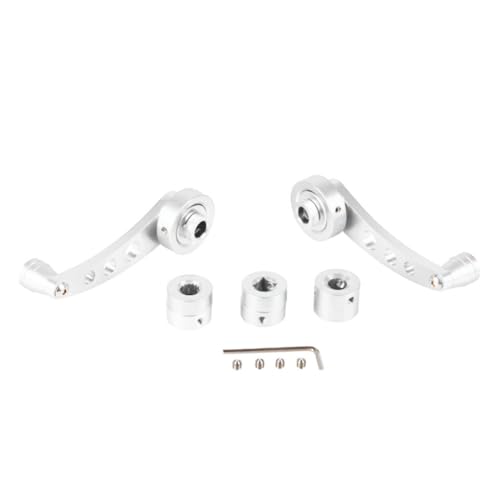 Zerodeko Aluminium Fensterkurbel für Autotüren Robustes Ersatzset für Autofensterheber Silberne Fenstergriff kurbeln Einfache Montage Kompatibel mit Meisten Fahrzeugen Zerodeko Aluminium Fensterkurbel für Autotüren Robustes Ersatzset für Autofensterheber Silberne Fenstergriff kurbeln Einfache Montage Kompatibel mit Meisten Fahrzeugen von Zerodeko