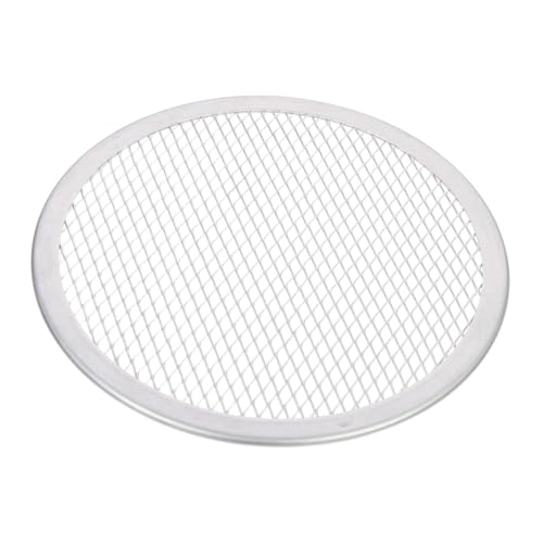 Zerodeko Aluminium Mesh Pizza Backblech Dickes Rostfreies Kratzfestes Ofenbackblech Hitzebeständig Vielseitig für Pizza Pfannkuchen Kuchen Backblech für Zuhause Zerodeko Aluminium Mesh Pizza Backblech Dickes Rostfreies Kratzfestes Ofenbackblech Hitzebeständig Vielseitig für Pizza Pfannkuchen Kuchen Backblech für Zuhause von Zerodeko