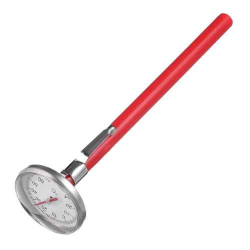 Zerodeko Auto Innendekoration Thermometer Uhrform Mechanisches Hygrometer für Klimaanlage Innenausstattung Heimgebrauch Rot Zerodeko Auto Innendekoration Thermometer Uhrform Mechanisches Hygrometer für Klimaanlage Innenausstattung Heimgebrauch Rot von Zerodeko