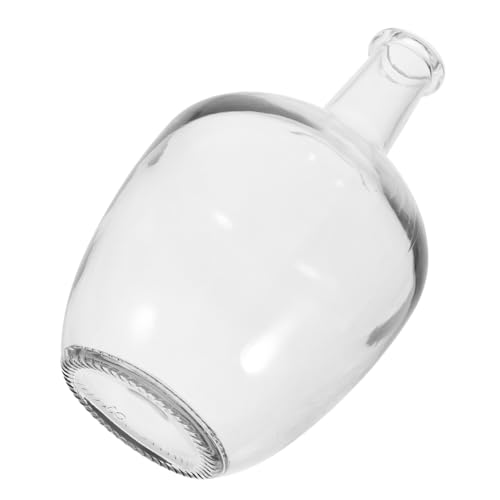 Zerodeko Beige Vase Flasche Behälter Vasen Für Blumen Terrarium Girlande Blumenvase Niedliche Vase Menschlicher Füller Gießerbse Lotus Dekoration Gläser Getränk Hydrierter Topf Glas von Zerodeko