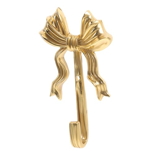 Zerodeko Brass Wandhaken mit Dekorativem Schleifen Design und Elegant für Wohnzimmer Schlafzimmer und Büro Vielseitig Einsetzbar für Verschiedene Gegenstände Zerodeko Brass Wandhaken mit Dekorativem Schleifen Design und Elegant für Wohnzimmer Schlafzimmer und Büro Vielseitig Einsetzbar für Verschiedene Gegenstände von Zerodeko