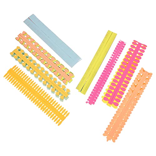 Zerodeko Buntes Quilling Papier Farben Streifen Handgemachte Blumen DIY Basteln Kreativ für Erwachsene Dekoration Wand Fenster Hochzeit Party von Zerodeko