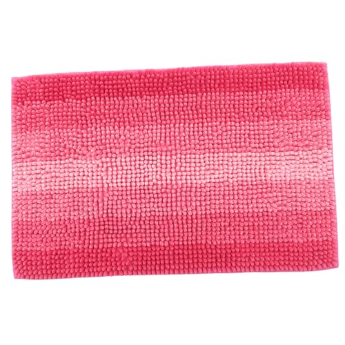 Zerodeko Chenille Badematte rutschfest Wasserabsorbierende Duschvorleger für Badezimmer Waschbar Schnell Trocknend Praktisch für Täglichen Gebrauch zur Einweihung von Zerodeko