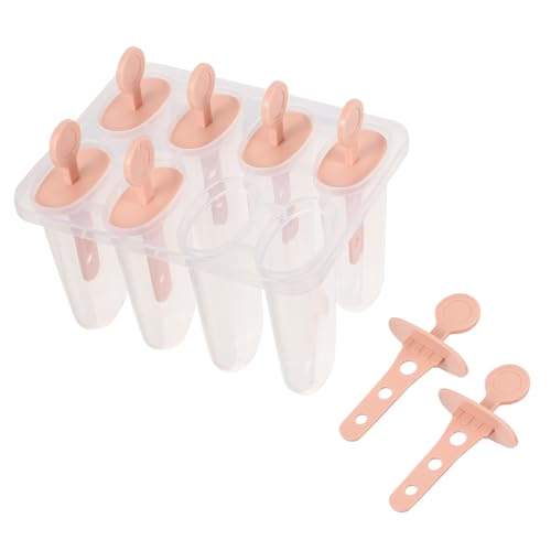 Zerodeko DIY Eis Am Stiel Form Oval Bpa freies Eiswürfelform Einfach zu Reinigen und Entformen für Hausgemachtes Wassereis und Sommererfrischungen Zerodeko DIY Eis Am Stiel Form Oval Bpa freies Eiswürfelform Einfach zu Reinigen und Entformen für Hausgemachtes Wassereis und Sommererfrischungen von Zerodeko