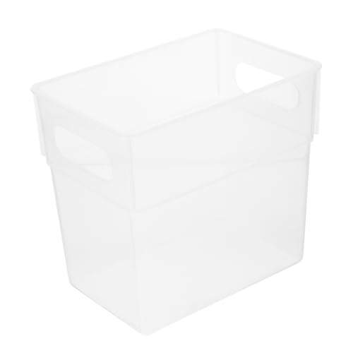 Zerodeko Schmaler Badezimmer-mülleimer Aufbewahrungskorb Aus Kunststoff Schreibtisch-mülleimer für Haushaltszwecke Mini-badezimmer-mülleimer Leicht Zu Öffnender Deckel von Zerodeko