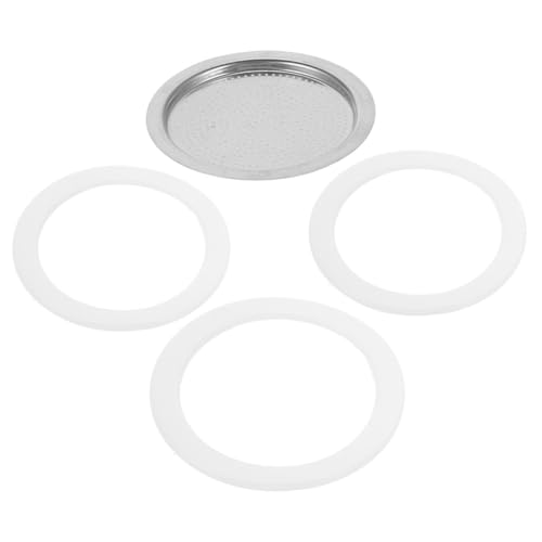 Zerodeko Dichtungsring für Espressokocher Dichtung und Edelstahlfilter Ersatzteile für Kaffeekanne Verbesserte Abdichtung Langlebig und Wiederverwendbar Zerodeko Dichtungsring für Espressokocher Dichtung und Edelstahlfilter Ersatzteile für Kaffeekanne Verbesserte Abdichtung Langlebig und Wiederverwendbar von Zerodeko