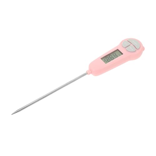 Zerodeko Digitales Küchen Thermometer für Präzises Kochen Automatische Abschaltung Lebensmittelecht Robust für Backofen Grill und Induktionsherd von Zerodeko