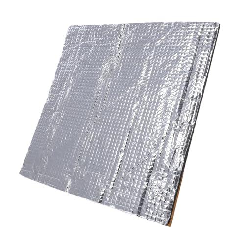 Zerodeko Drucker Heizbett Isoliermatte Hitzebeständig Leicht mit Selbstklebeschicht für Aluminium Silikonplattform Temperaturbeständig Einfache Entfernung der Druckobjekte von Zerodeko