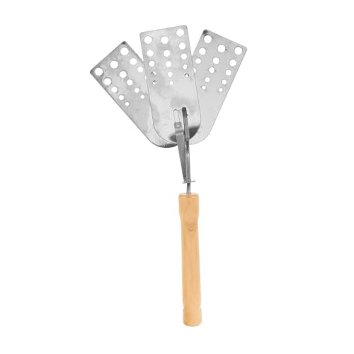 Zerodeko Edelstahl Bbq Spachtel mit Löchern Fleischpresse und Burger Smasher Hitzebeständiger Grillwender für Steak Vielseitiges Grill Küchenutensil mit Ergonomischem Griff Zerodeko Edelstahl Bbq Spachtel mit Löchern Fleischpresse und Burger Smasher Hitzebeständiger Grillwender für Steak Vielseitiges Grill Küchenutensil mit Ergonomischem Griff von Zerodeko