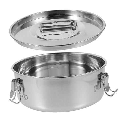 Zerodeko Edelstahl Flanera mit Deckel Dampfgarer Flan Form für Gleichmäßige Hitzeverteilung Vielseitig zum Backen Dünsten und Flan Herstellen Einfach zu Reinigen Großer Single Dampfgarer Zerodeko Edelstahl Flanera mit Deckel Dampfgarer Flan Form für Gleichmäßige Hitzeverteilung Vielseitig zum Backen Dünsten und Flan Herstellen Einfach zu Reinigen Großer Single Dampfgarer von Zerodeko