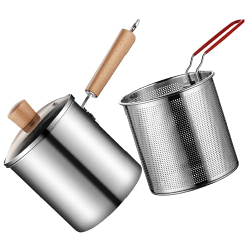 Zerodeko Edelstahl Fritteusentopf mit Korb Fassungsvermögen Hitzebeständiger Griff Energiesparender Haushaltsfrittiertopf Geeignet für Gemüse Hähnchen und Snacks Einfache Handhabung Zerodeko Edelstahl Fritteusentopf mit Korb Fassungsvermögen Hitzebeständiger Griff Energiesparender Haushaltsfrittiertopf Geeignet für Gemüse Hähnchen und Snacks Einfache Handhabung von Zerodeko