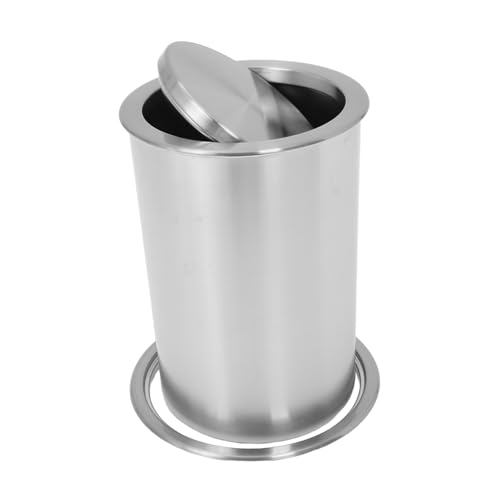 Zerodeko Edelstahl Mülleimer Für Die Theke Integrierter Mülleimerdeckel Für Die Arbeitsplatte Edelstahl Mülleimer Für Die Arbeitsplatte Integrierter Abfalldeckel Metall Für von Zerodeko
