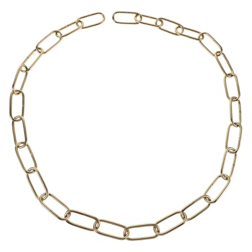 Zerodeko Einstellbare Metallkette für Beleuchtung für Kronleuchter und Pflanzenaufhängungen Starke Tragfähigkeit Nostalgisches Design von Zerodeko