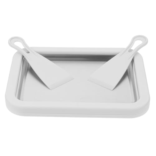 Zerodeko Eiscreme Maschine für Handbetriebene Diy Brat Eisplatte aus Lebensmittelechtem und Aluminium für Selbstgemachtes Gefrorenes Joghurt und Desserts Zerodeko Eiscreme Maschine für Handbetriebene Diy Brat Eisplatte aus Lebensmittelechtem und Aluminium für Selbstgemachtes Gefrorenes Joghurt und Desserts von Zerodeko