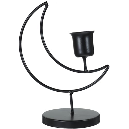 Zerodeko Eisenmond-Kerzenhalter Kegelkerzenhalter dekorativ modern Votiv- Teelichthalter kerzenständer Living Room Decoration Kerzenhalter für den Schreibtisch Vintage Kerzenhalter Black Zerodeko Eisenmond-Kerzenhalter Kegelkerzenhalter dekorativ modern Votiv- Teelichthalter kerzenständer Living Room Decoration Kerzenhalter für den Schreibtisch Vintage Kerzenhalter Black von Zerodeko