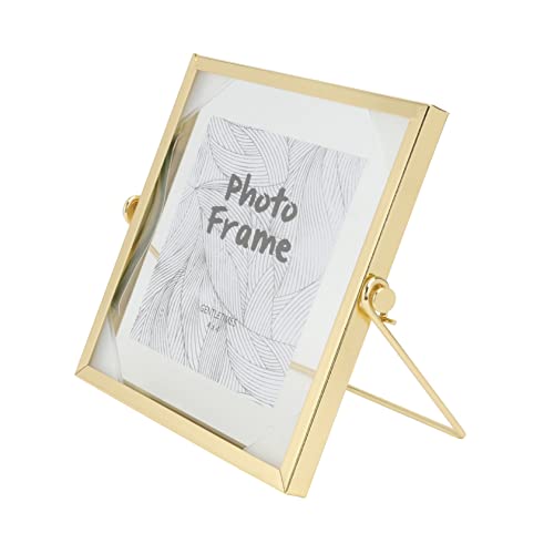 Zerodeko Eleganter 4-zoll-bilderrahmen Aus Metall Und Glas Eigenständiger Fotohalter Heimdekoration Für Schlafzimmer Und Wohnzimmer Zerodeko Eleganter 4-zoll-bilderrahmen Aus Metall Und Glas Eigenständiger Fotohalter Heimdekoration Für Schlafzimmer Und Wohnzimmer von Zerodeko