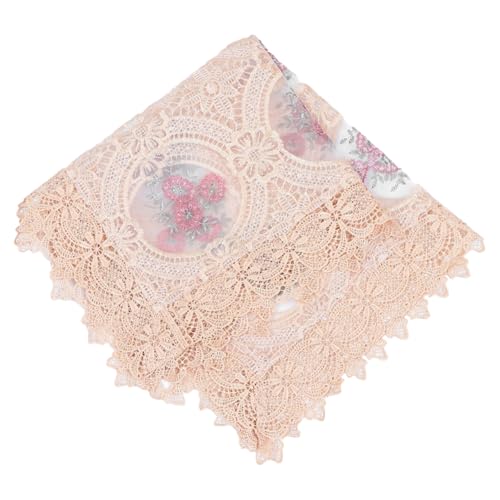 Zerodeko Eleganter Tischläufer aus Feiner Spitze mit Besticktem Blumenmuster Vielseitig Einsetzbar für Hochzeit Festliche Tischdekoration und Modernen Esstisch Passend für Innen und von Zerodeko