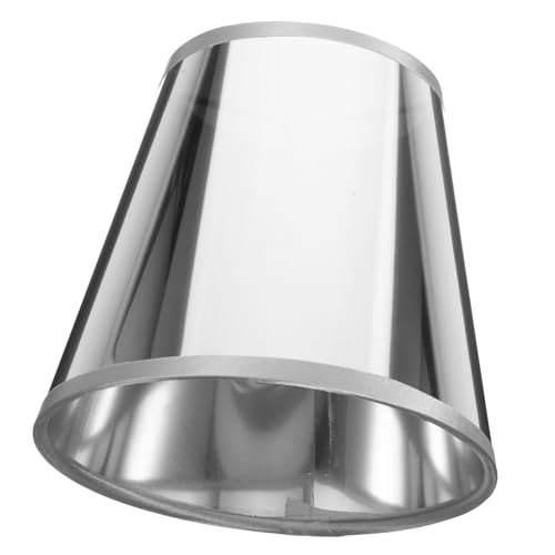 Zerodeko Ersatz Lampenschirm Silber für Tischlampe Stehlampe Wandlampe Vielseitige Verwendung Hotel Bar Schlafzimmer Robust und von Zerodeko
