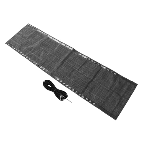 Zerodeko Ersatzstoffbezug Klappliegestuhl Atmungsaktiv Mesh Gewebe Mit Verstellbaren Gurten Für Garten Terrasse Outdoor Lounge Stuhl Reparatur von Zerodeko