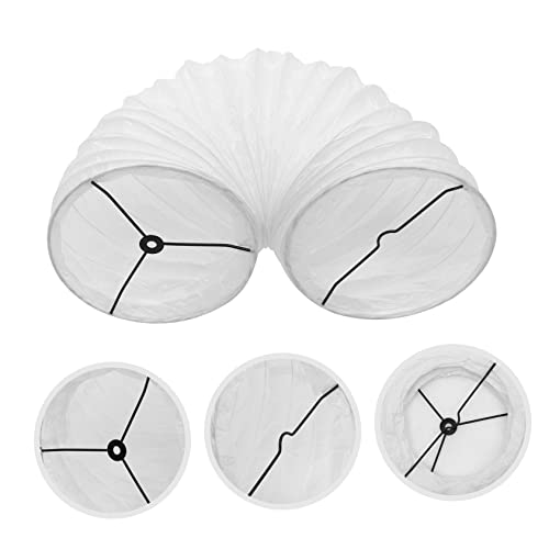 Zerodeko Europäischer Papier Lampenschirm Stehlampe Dekorativer Schutzschirm Weiß für Wohnzimmer Schlafzimmer Hotel Zerodeko Europäischer Papier Lampenschirm Stehlampe Dekorativer Schutzschirm Weiß für Wohnzimmer Schlafzimmer Hotel von Zerodeko
