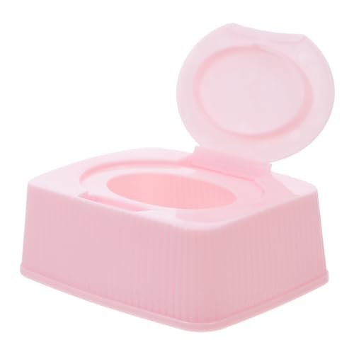 Zerodeko Feuchttücher Spender mit Klappdeckel Aufbewahrungsbox für Babytücher und Wattepads Staubdichtes Design Nachfüllbar für Zuhause und Unterwegs von Zerodeko