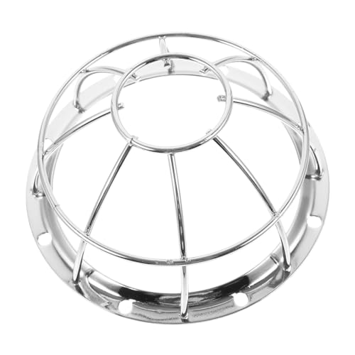 Zerodeko Feuersprinkler Schutzabdeckung Edelstahl Halterung Sprinklerkopf Schutzgitter für Zuverlässigen Feuerschutz Einfache Montage Robustes Design für Innenräume von Zerodeko
