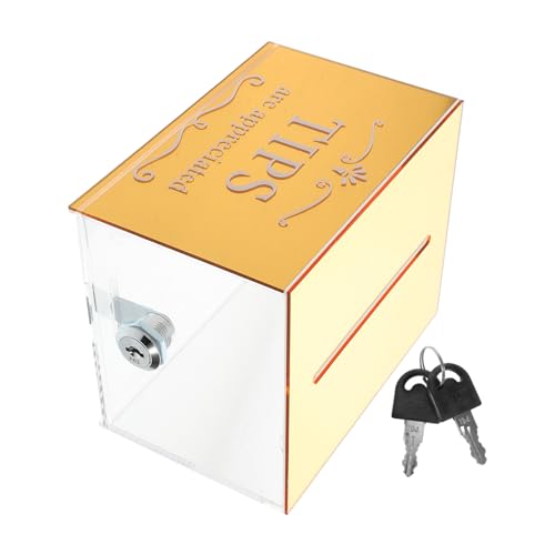 Zerodeko Geld Aufbewahrungsbox Kunststoff Box Mit Schloss Vorschlagsbox Mit Schlitz Wahlbox Verschlossene Box Für Spenden Und Trinkgeld Lagerung Zerodeko Geld Aufbewahrungsbox Kunststoff Box Mit Schloss Vorschlagsbox Mit Schlitz Wahlbox Verschlossene Box Für Spenden Und Trinkgeld Lagerung von Zerodeko