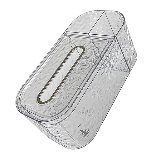 Zerodeko Geschirrtücher Box Papierhandtücher Servietten Taschentuchbehälter Serviettenaufbewahrungshalter Taschentuchspender Transparente Taschentuchabdeckung Ktv-Taschentuchhalter von Zerodeko
