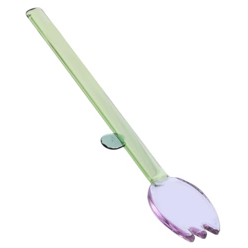 Zerodeko Glasrührlöffel mit Langem Griff Kreative Blumenförmige Dessertlöffel Hitzebeständig Geruchsneutral für Eis Kaffee Pudding Stilvolle Teelöffel für Party Grün Wiederverwendbar Zerodeko Glasrührlöffel mit Langem Griff Kreative Blumenförmige Dessertlöffel Hitzebeständig Geruchsneutral für Eis Kaffee Pudding Stilvolle Teelöffel für Party Grün Wiederverwendbar von Zerodeko