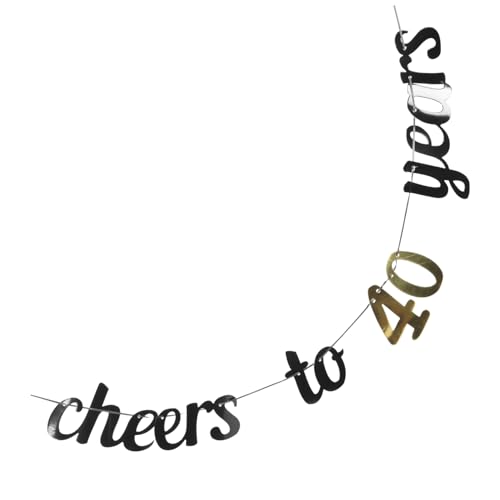 Zerodeko Glitzer Geburtstag Banner Wiederverwendbare Party Deko mit Gold Akzenten Happy Birthday Schild für Hintergrunddekoration Geburtstag Feier Zubehör Zerodeko Glitzer Geburtstag Banner Wiederverwendbare Party Deko mit Gold Akzenten Happy Birthday Schild für Hintergrunddekoration Geburtstag Feier Zubehör von Zerodeko