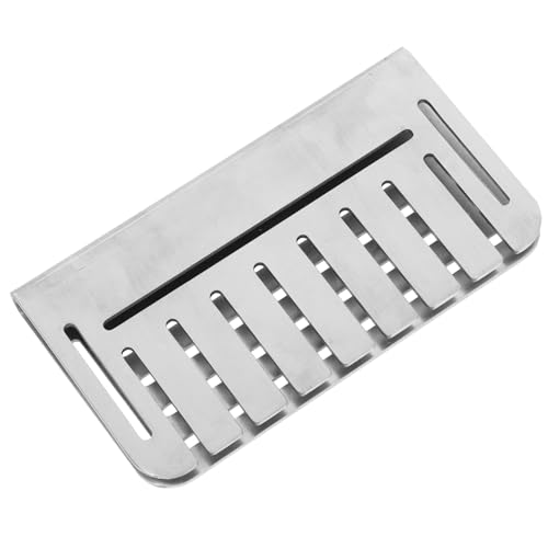 Zerodeko Grill Fettblocker aus für Grill Effektiver Ölstopper und Fettabscheider Kompakt und Vielseitig für Flache Grillplatten und Einfache von Zerodeko