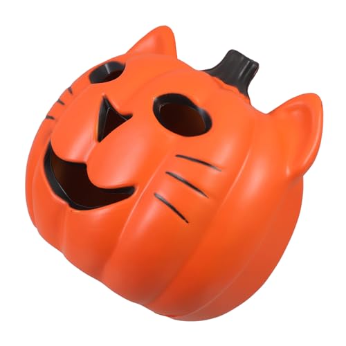 Zerodeko Halloween Katzenkürbislampe Dekorative LED Tischleuchte für Halloween Partys aus Langlebigem Pe Material für Familie und Festlichkeiten Orangefarbenes Design ohne Batterie Zerodeko Halloween Katzenkürbislampe Dekorative LED Tischleuchte für Halloween Partys aus Langlebigem Pe Material für Familie und Festlichkeiten Orangefarbenes Design ohne Batterie von Zerodeko
