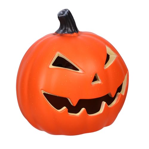 Zerodeko Halloween Kürbislaterne Künstlerische Hohldekoration für Garten und Terrasse Gruselige Halloween Dekorationen für Partys im Freien ohne Batterie Zerodeko Halloween Kürbislaterne Künstlerische Hohldekoration für Garten und Terrasse Gruselige Halloween Dekorationen für Partys im Freien ohne Batterie von Zerodeko