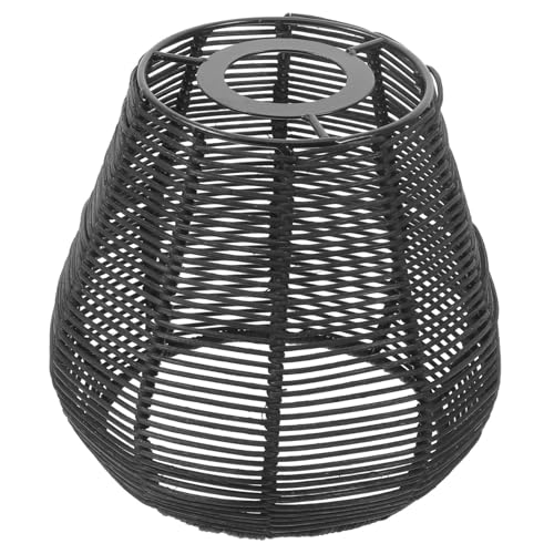 Zerodeko Handgefertigter Rattan Lampenschirm aus Papier und Metall Langlebige Deckenleuchte Stabiles Design Vielseitig Einsetzbar für Wohnzimmer und Esszimmer Kreative Wohnraumdekoration von Zerodeko