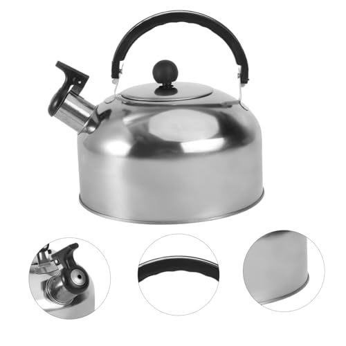 Zerodeko Handhaben Topf Wasserkocher küchengeräte pfeifende Kaffeekanne Campingofen Sieb tragbare Heizung Haushaltsteekessel pfeifender Teekessel Induktionsherd kochen Gas von Zerodeko